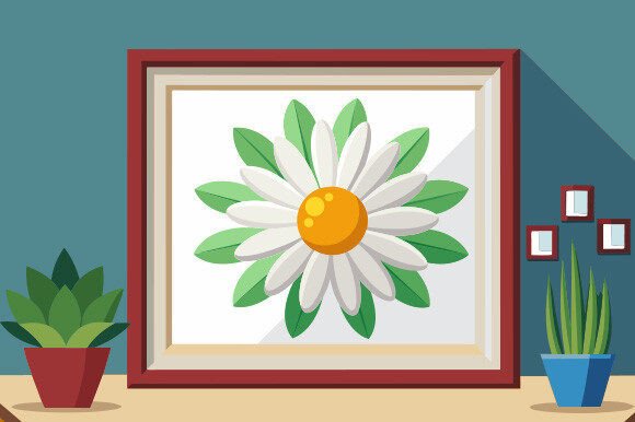 Daisy Flower Vector Design: Elevate Your Creative Projects with Precision and Style