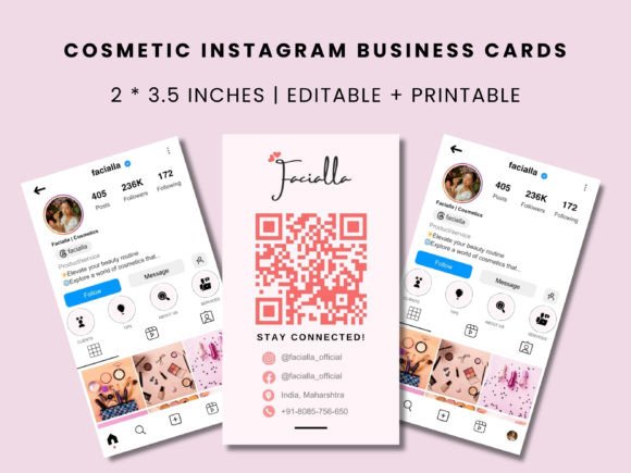 Evaluating the Cosmetic Instagram Business Card: A Practical Guide for Beauty Professionals