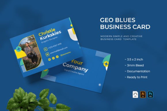 Geo Blues - Business Card
