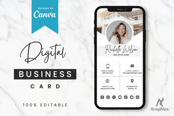 Real Estate Digital Business Card Temp: Elevate Your Brand Without the Print Run