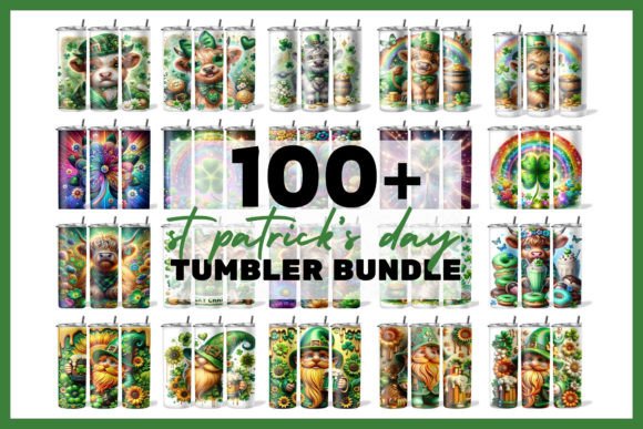 St Patrick s Day Tumbler Warp Bundle