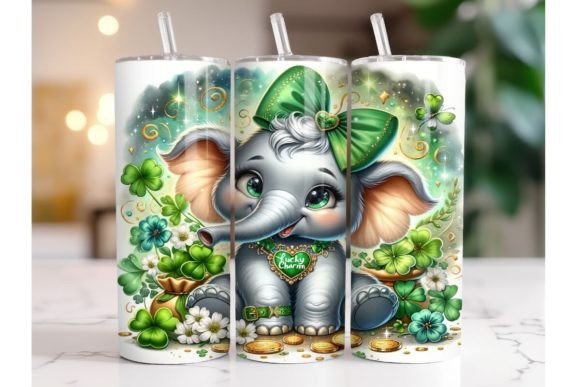 St Patricks Elephant Tumbler Warp: A Creative Guide to Versatile Digital Design