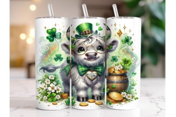 St Patricks Highland Cow Tumbler Warp: Elevating Seasonal Craftsmanship with Precision Digital Assets