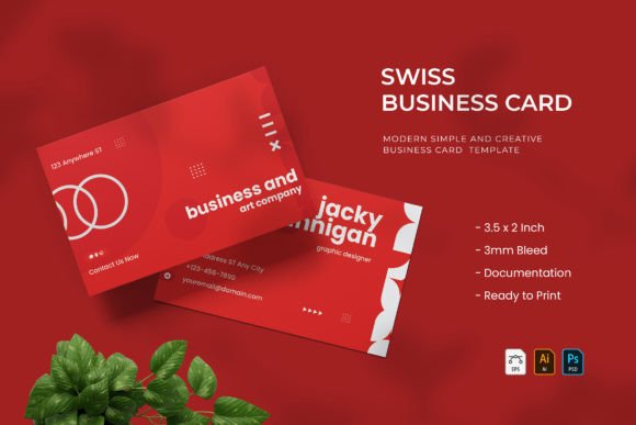 Swiss - Business Card: A Modern Approach to Professional Identity