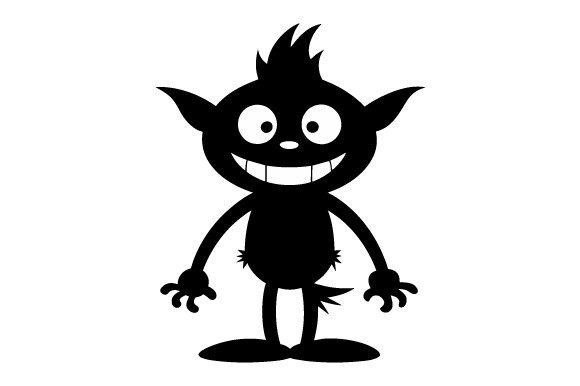 The Art of the Funny Cartoon Character Black Silhouette: A Versatile Design Asset